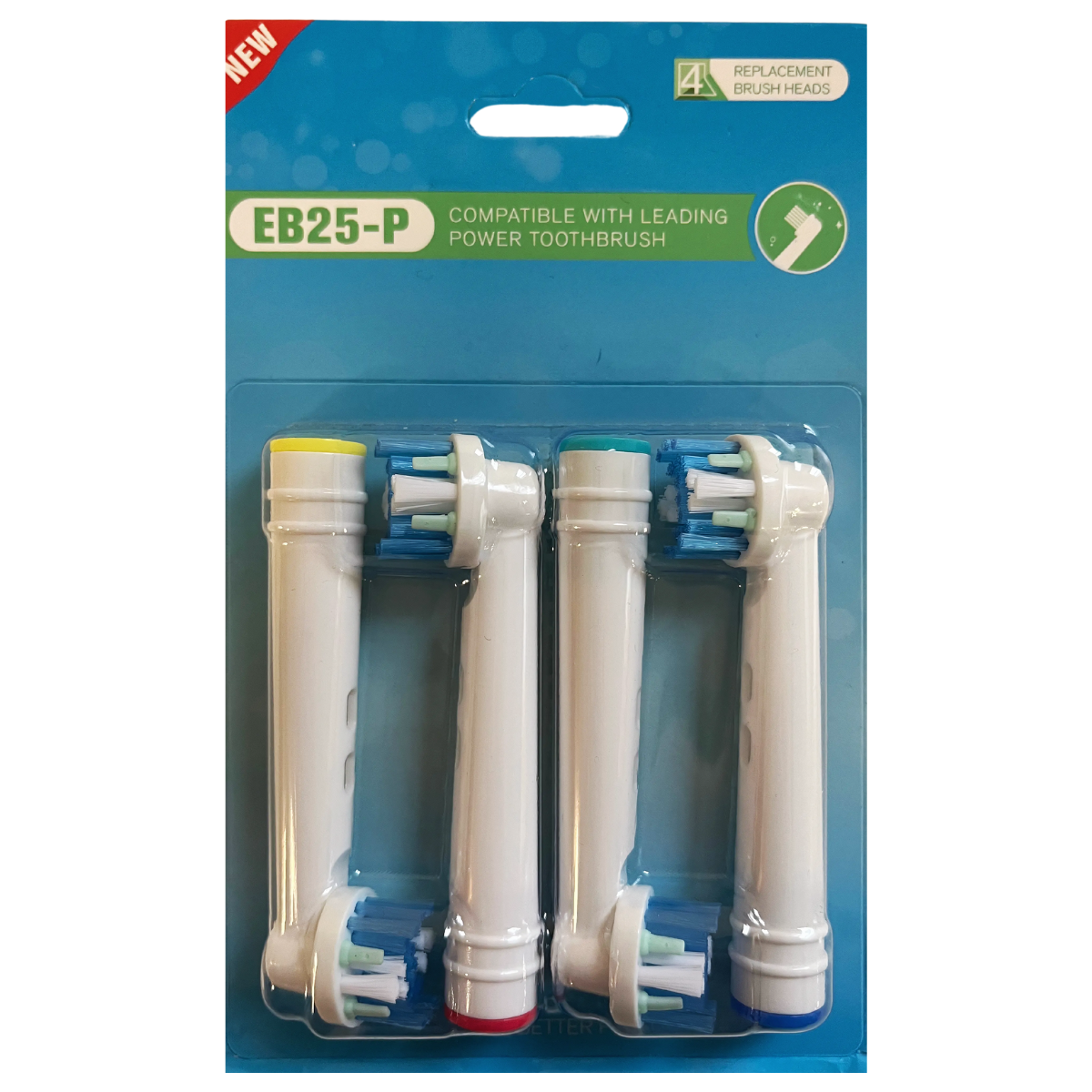 Sada 8 Kompatibilných Hlavíc Pre Elektrické Kefky Oral-B – SB-25A/EB25-P