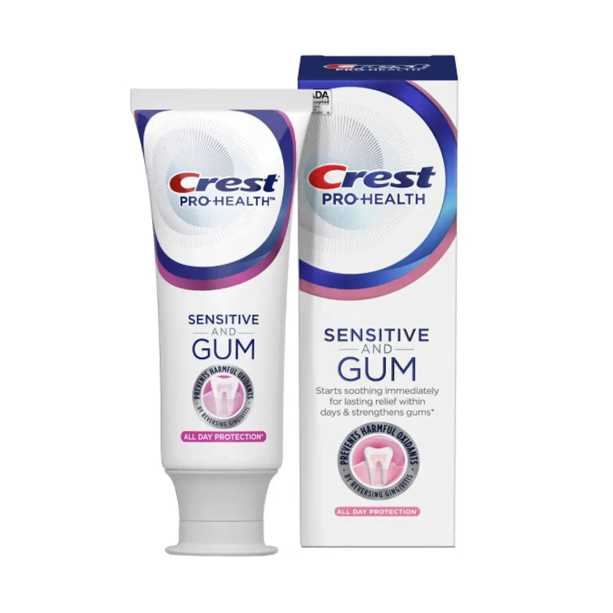 Zubné pasty Crest Pro&Health Sensitive And Gum All Day Protection 104g