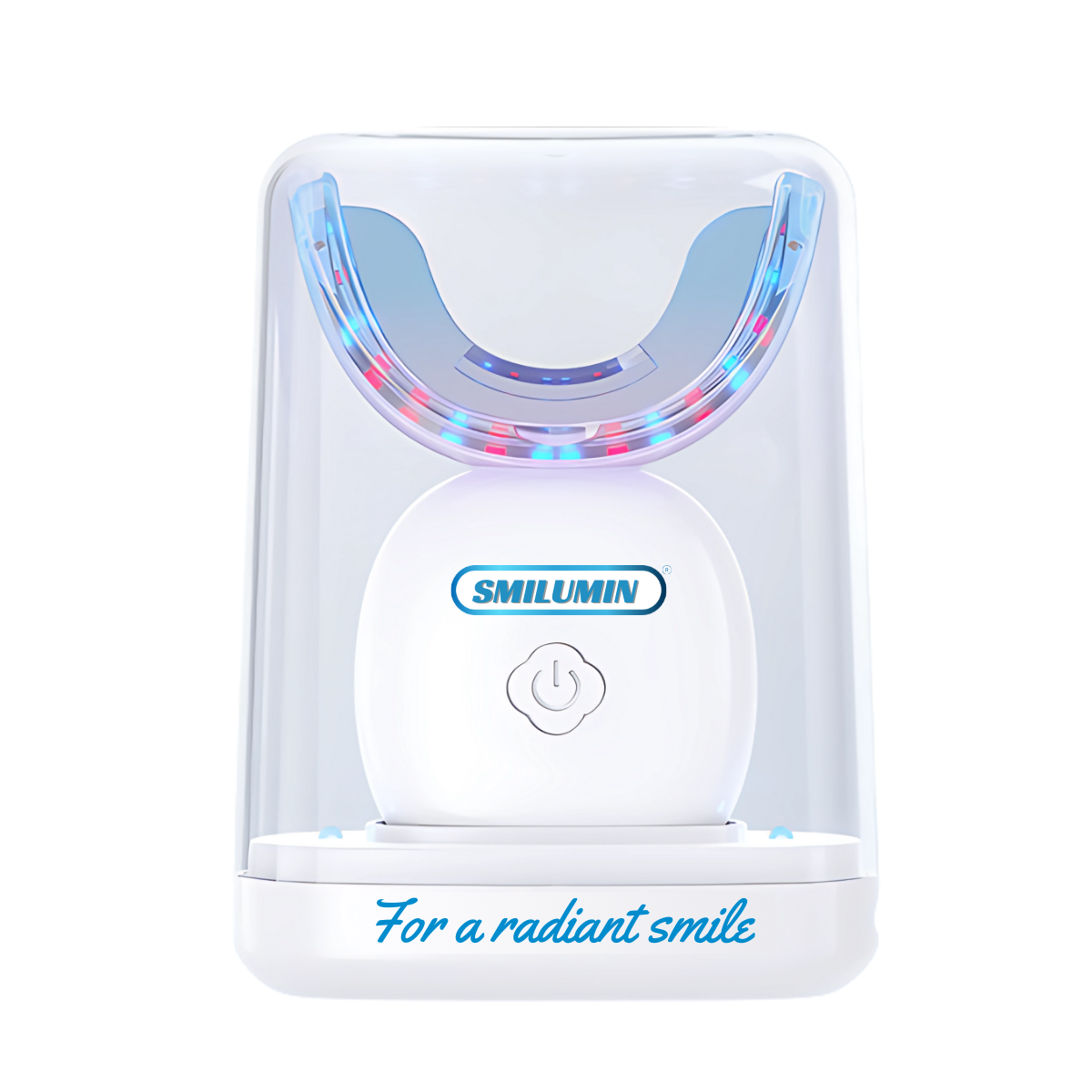 Smilumin – Zahnpflegeset mit LED-Lampe und Streifen