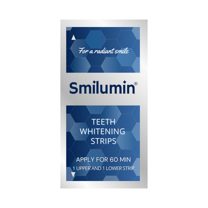 Smilumin – Zahnpflegeset mit LED-Lampe und Streifen