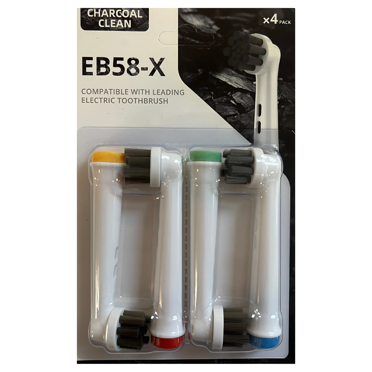 Set mit 8 kompatiblen Köpfen für Braun Oral-B Elektrobürsten – EB58X/EB18-P